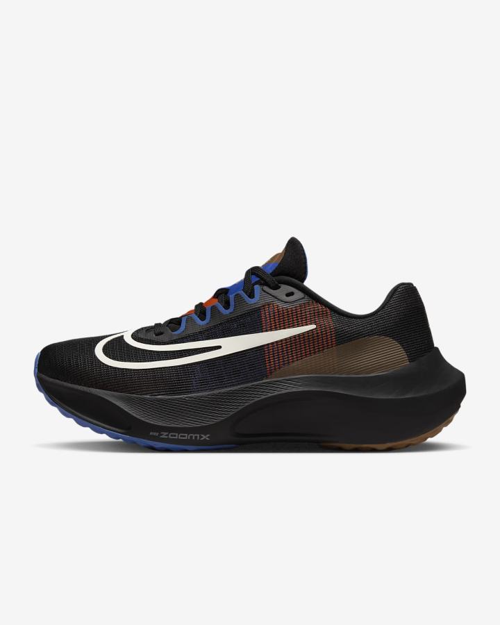 Zapatillas Running Nike Zoom Fly 5 Road Hombre Negras Marrones Azules | VFCEX-1840