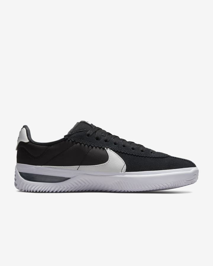 Zapatillas Skate Nike BRSB Hombre Negras Blancas | UHZFA-1234