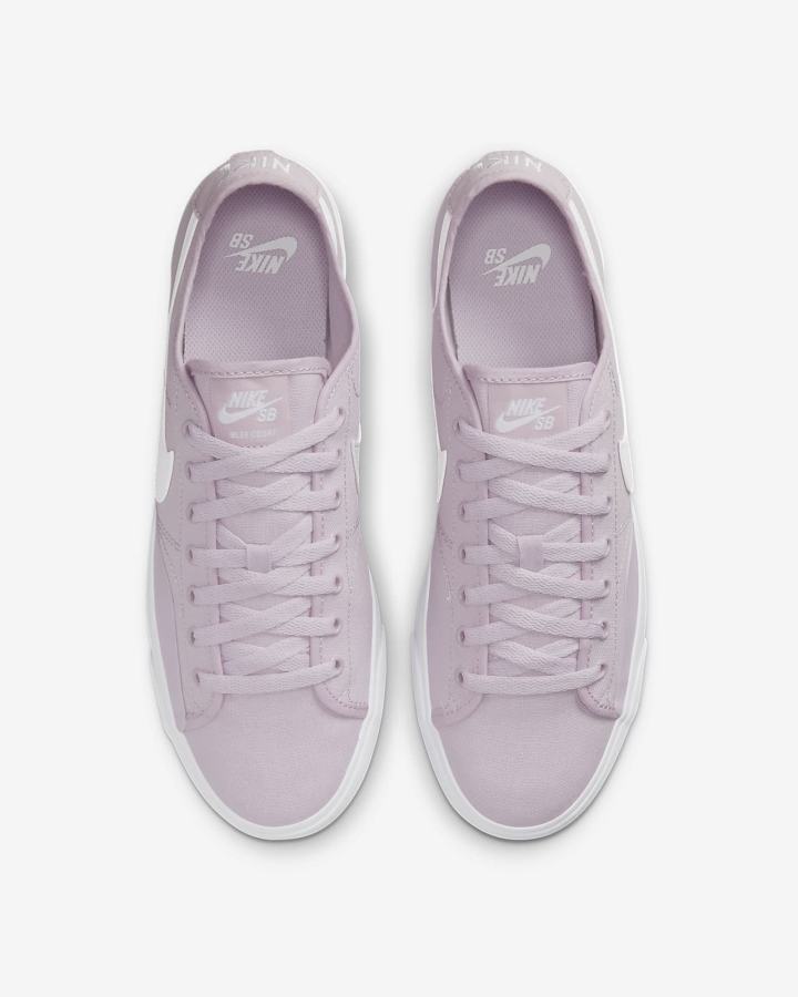 Zapatillas Skate Nike SB BLZR Court Mujer Blancas | DMAHF-6781