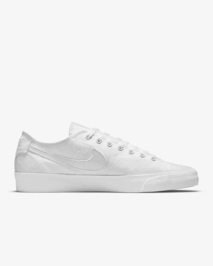 Zapatillas Skate Nike SB BLZR Court Mujer Blancas | LQUMV-1079