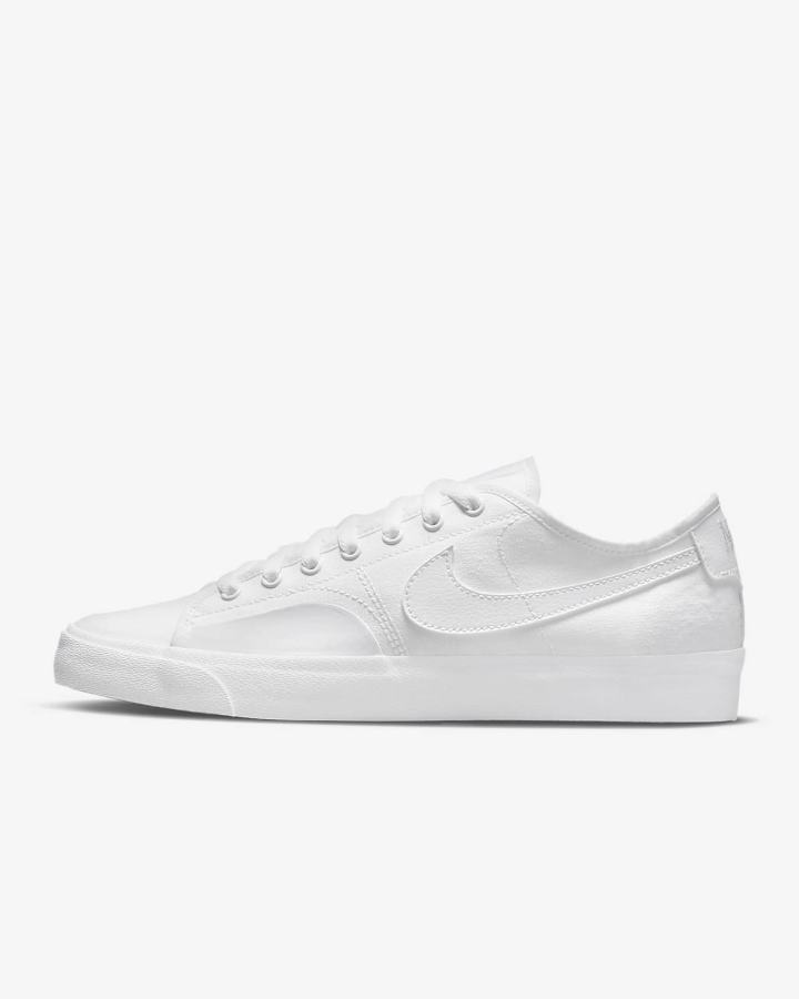 Zapatillas Skate Nike SB BLZR Court Mujer Blancas | LQUMV-1079