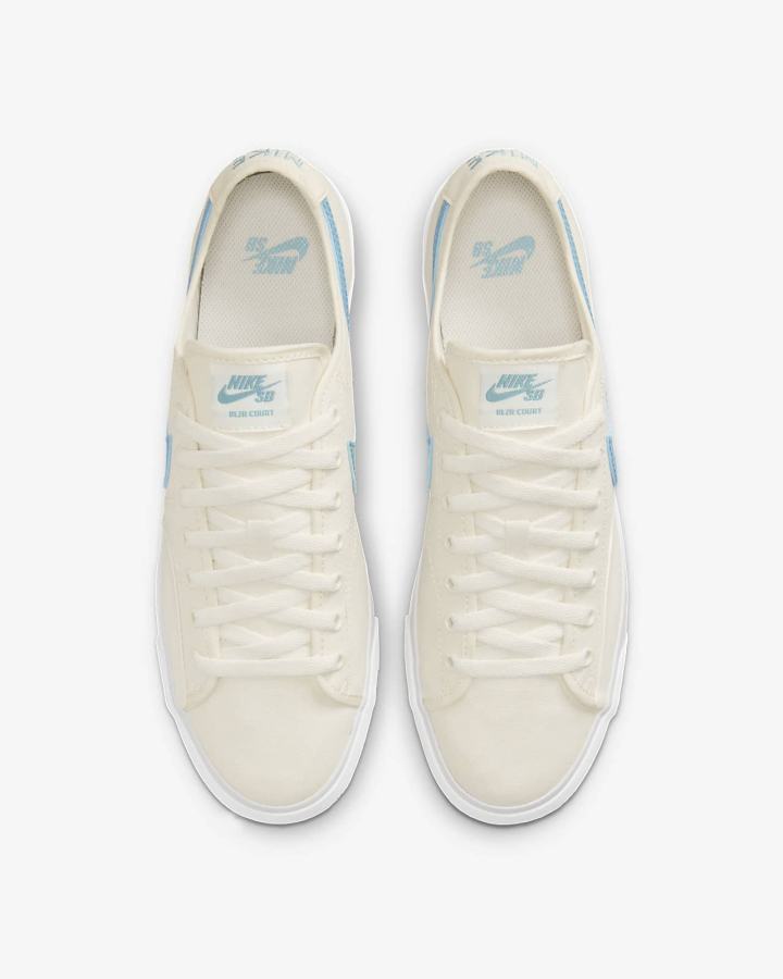 Zapatillas Skate Nike SB BLZR Court Mujer Marrones Claro | MHKFA-4675
