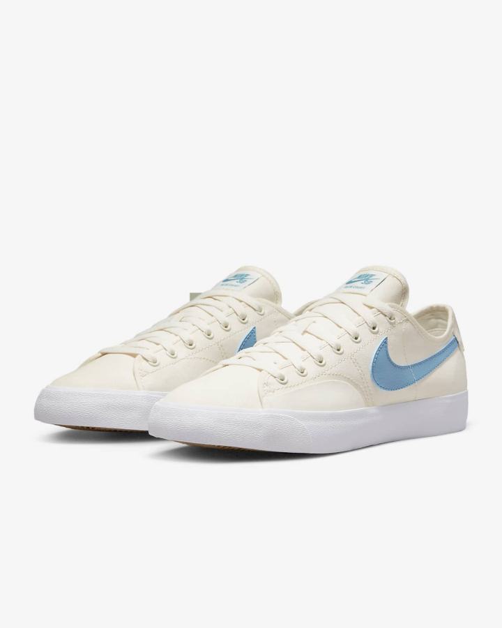 Zapatillas Skate Nike SB BLZR Court Mujer Marrones Claro | MHKFA-4675