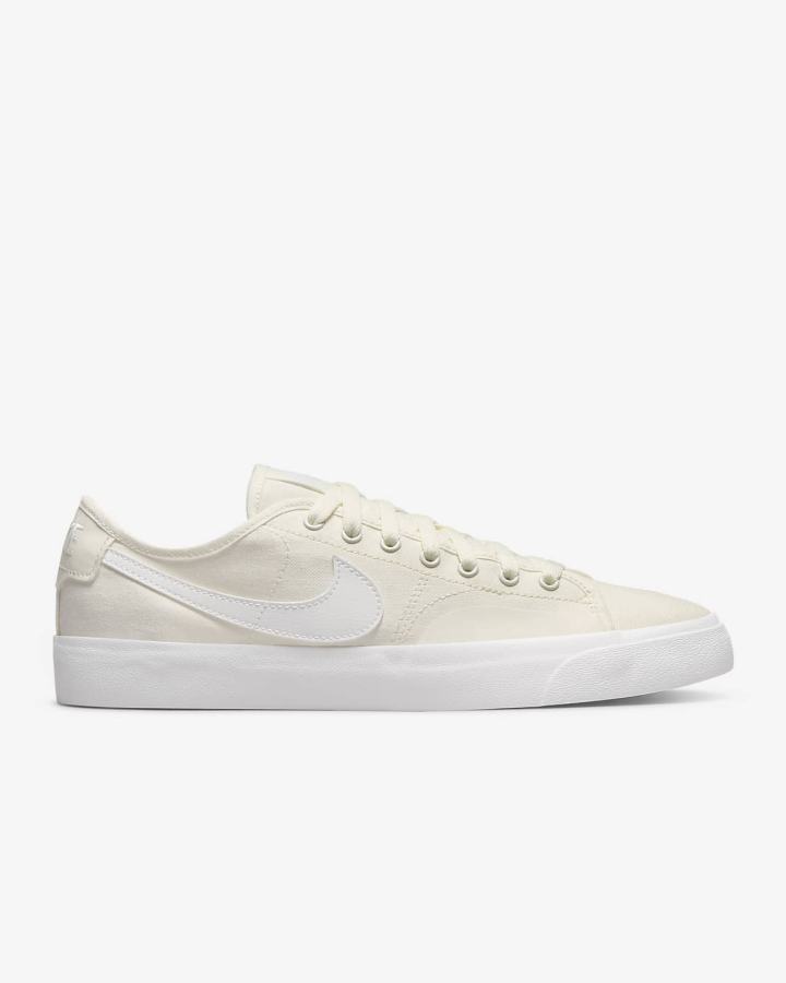 Zapatillas Skate Nike SB BLZR Court Mujer Blancas | QCFIU-0174