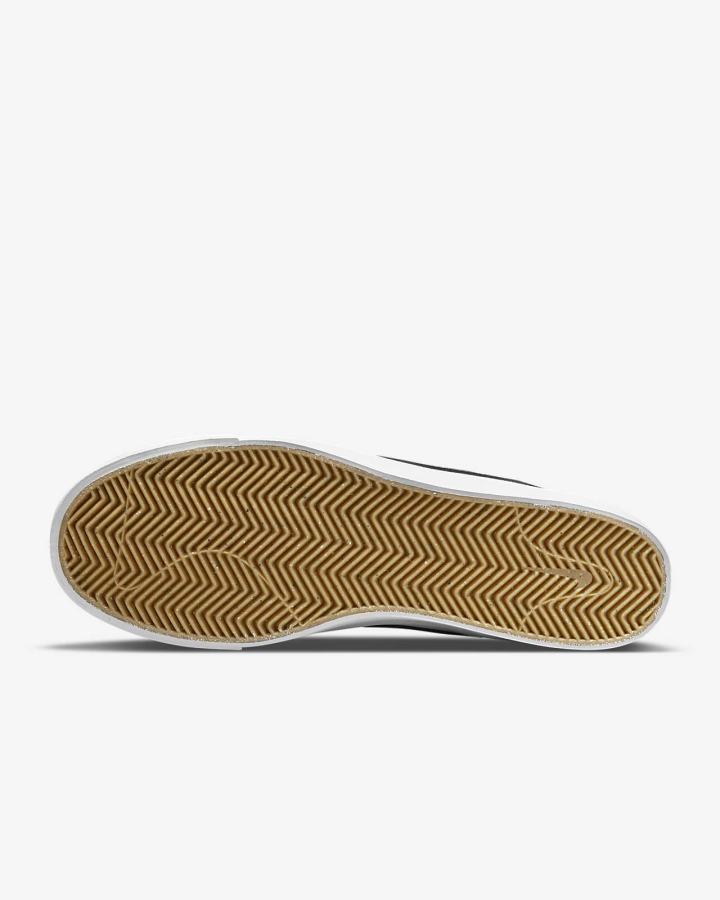 Zapatillas Skate Nike SB BLZR Court Mujer Blancas Negras | UJNAY-3806