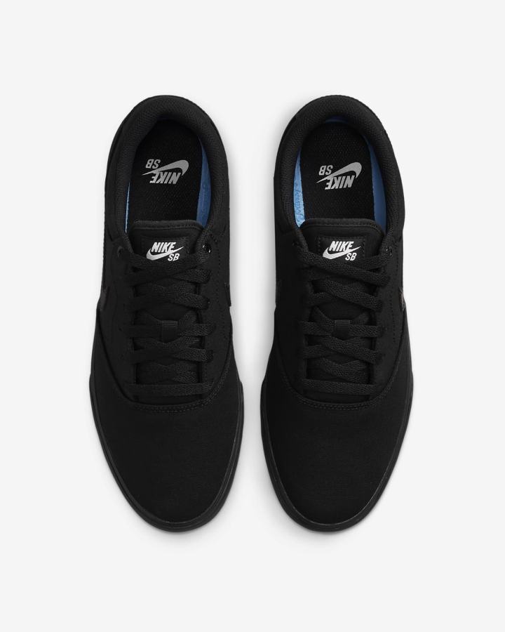Zapatillas Skate Nike SB Chron 2 Canvas Mujer Negras | NEMIV-4156