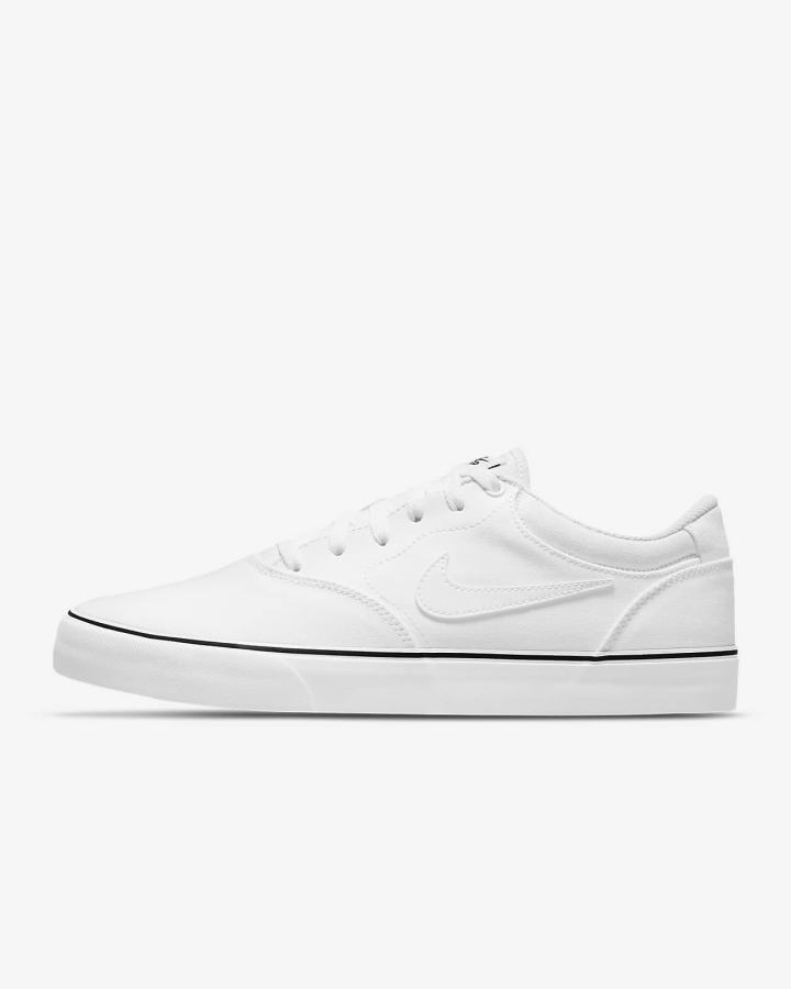 Zapatillas Skate Nike SB Chron 2 Canvas Mujer Blancas | STVWB-6231