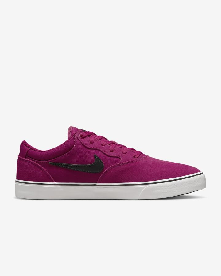 Zapatillas Skate Nike SB Chron 2 Hombre Blancas Negras | MZKRE-7682