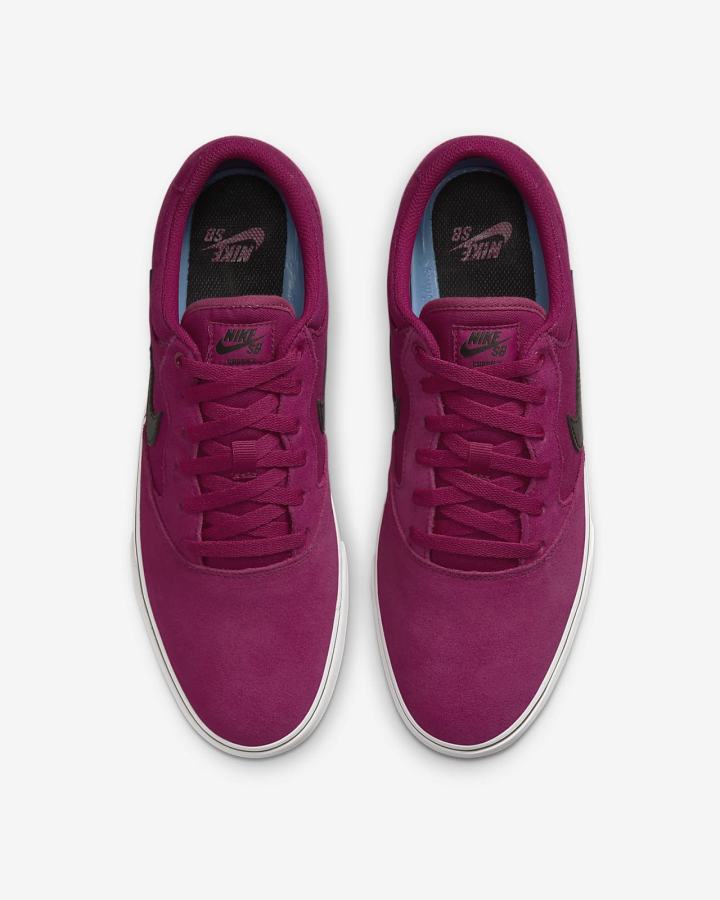 Zapatillas Skate Nike SB Chron 2 Hombre Blancas Negras | MZKRE-7682