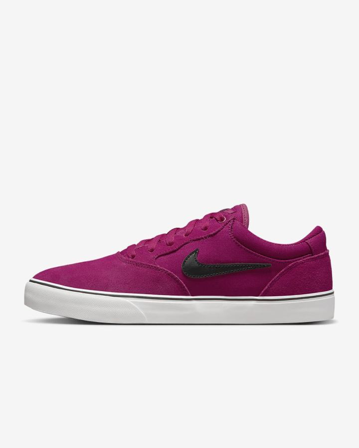 Zapatillas Skate Nike SB Chron 2 Hombre Blancas Negras | MZKRE-7682