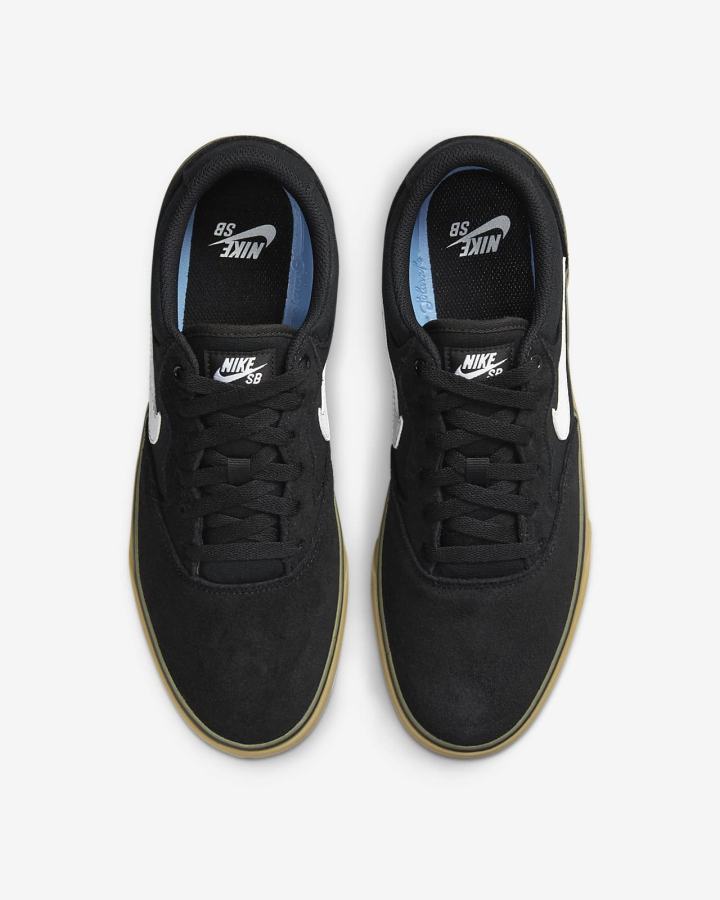 Zapatillas Skate Nike SB Chron 2 Mujer Negras Marrones Claro Blancas | FIWPC-9842