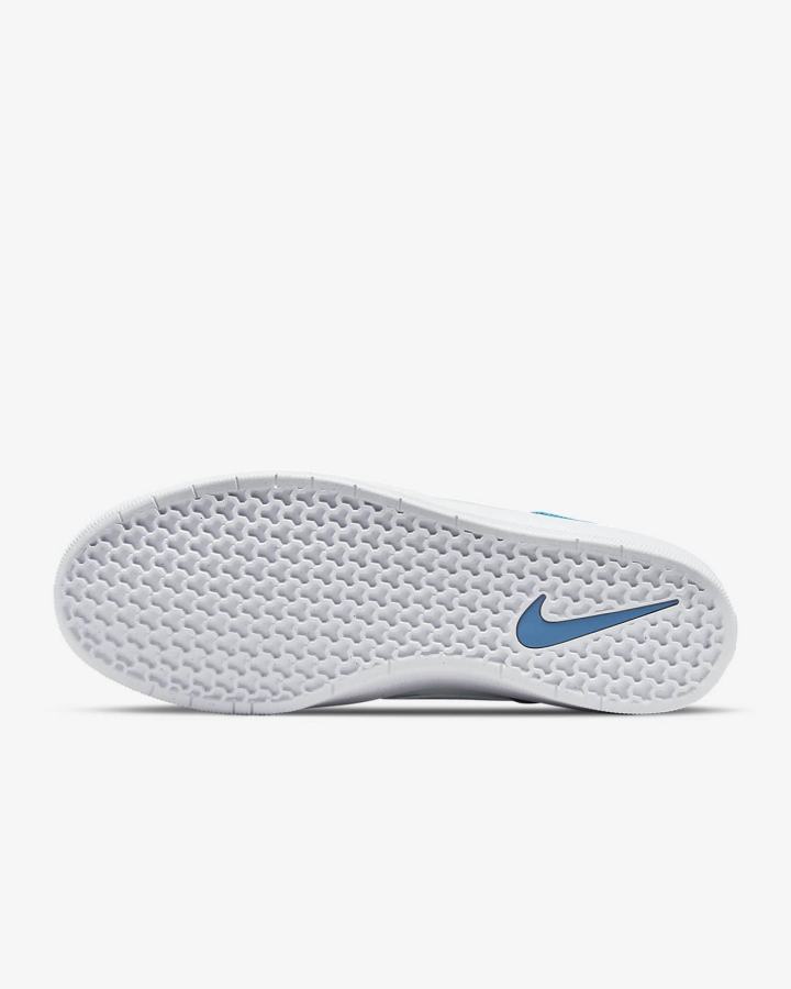 Zapatillas Skate Nike SB Force 58 Premium Hombre Azules Verde Blancas | FOVQR-0739