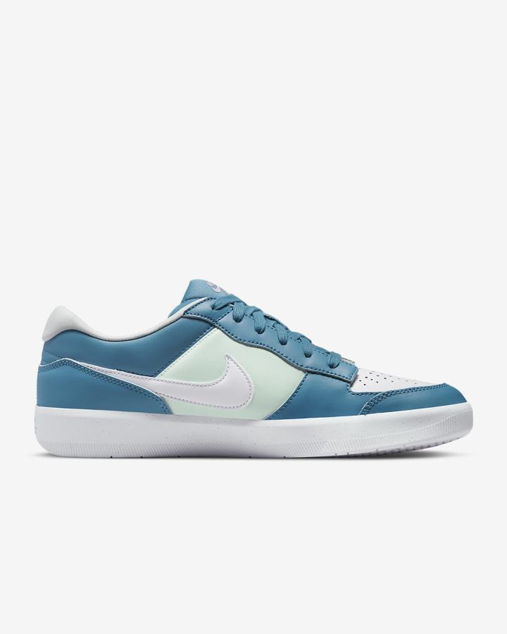 Zapatillas Skate Nike SB Force 58 Premium Hombre Azules Verde Blancas | FOVQR-0739