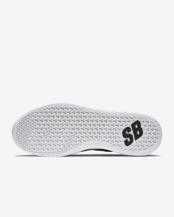 Zapatillas Skate Nike SB Nyjah Free 2 Hombre Negras Blancas | ARNMI-2169
