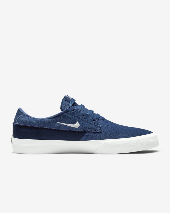 Zapatillas Skate Nike SB Shane Hombre Azul Marino Verde | VAEJD-1238