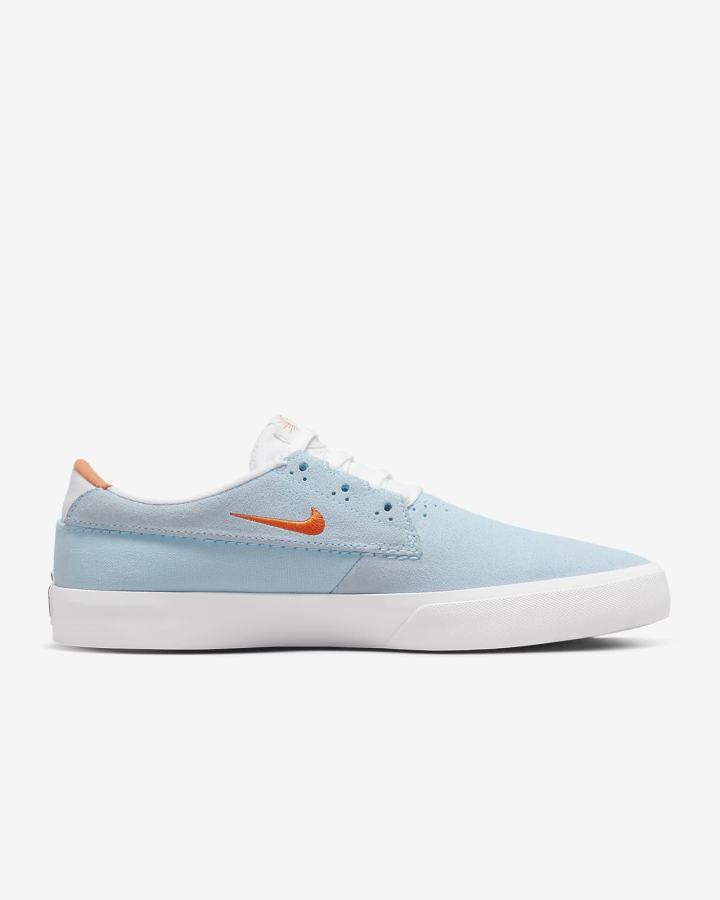 Zapatillas Skate Nike SB Shane Hombre Azules Blancas Naranjas | XUFGW-9263