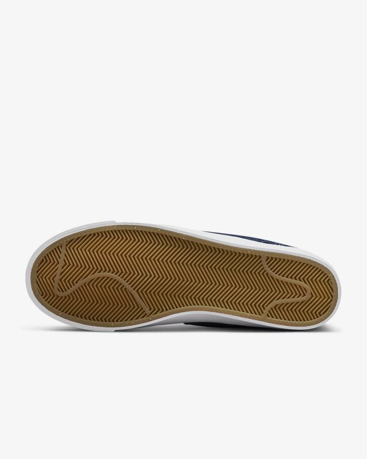 Zapatillas Skate Nike SB Zoom Blazer Low Pro GT Premium Hombre Azul Marino Blancas Marrones Claro | LUNGH-1805