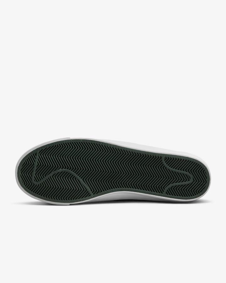 Zapatillas Skate Nike SB Zoom Blazer Low Pro GT Hombre Blancas Verde | QSBHU-0514