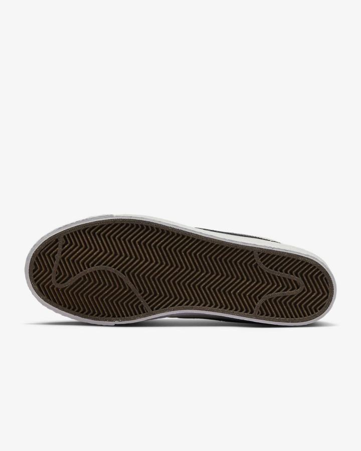 Zapatillas Skate Nike SB Zoom Blazer Mid Hombre Blancas Moradas | EMRKN-3064