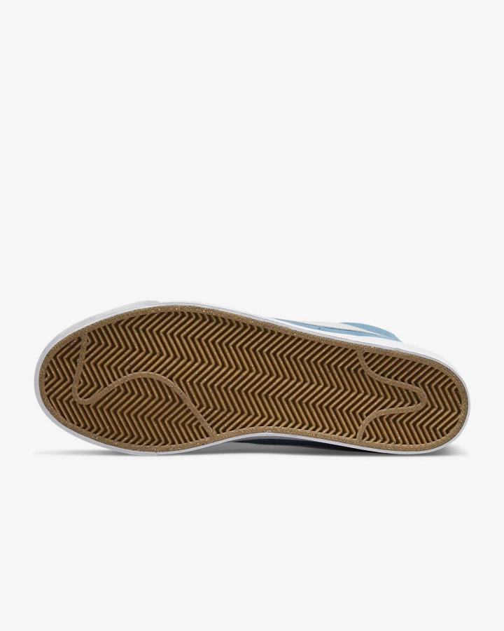 Zapatillas Skate Nike SB Zoom Blazer Mid Mujer Blancas | LNYSB-9734