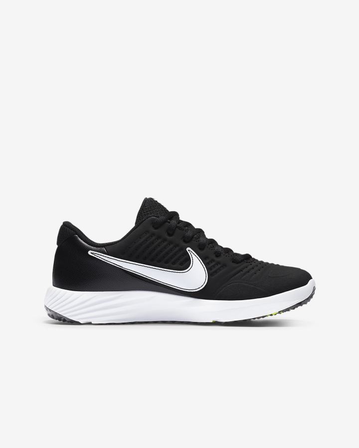 Zapatillas de Beisbol Nike Alpha Huarache 3 Turf Kids Niña Negras Gris Verde Blancas | WTEMA-2683