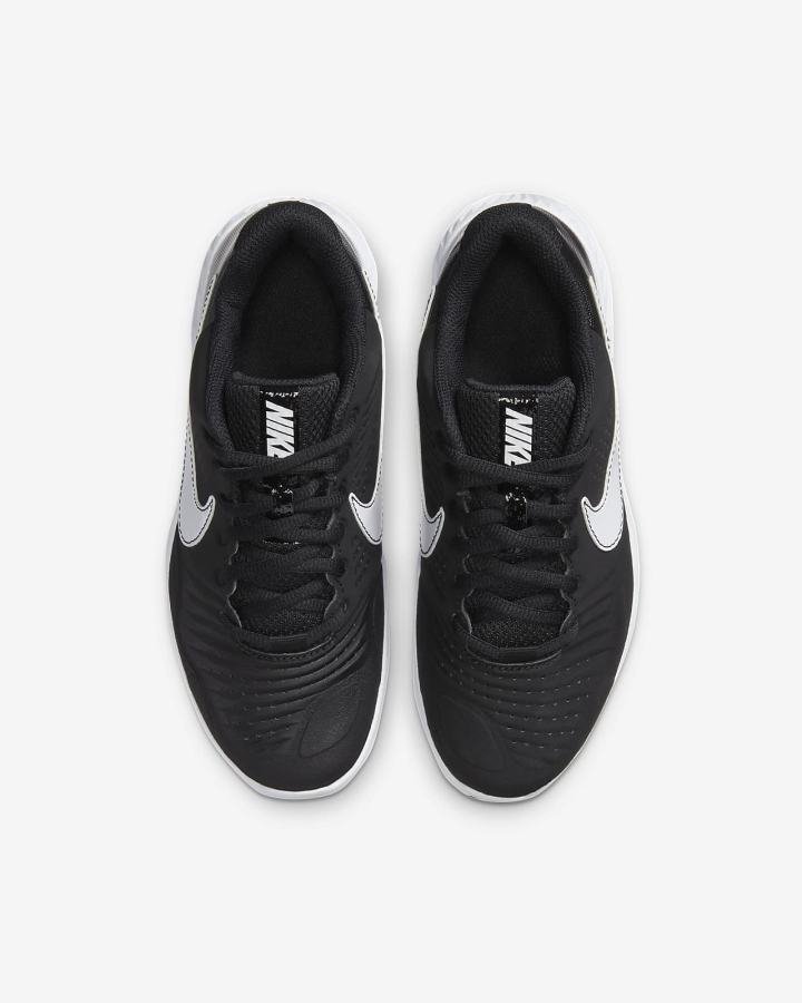 Zapatillas de Beisbol Nike Alpha Huarache 3 Turf Kids Niña Negras Gris Verde Blancas | WTEMA-2683