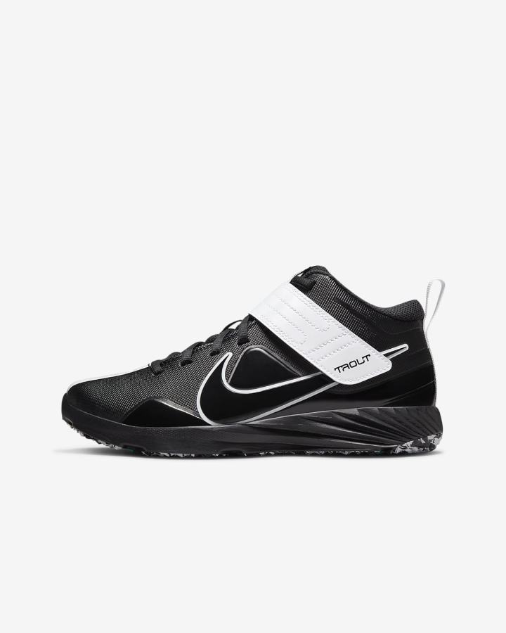 Zapatillas de Beisbol Nike Force Trout 7 Turf Kids Niño Negras Turquesa Blancas | XOLHN-1649