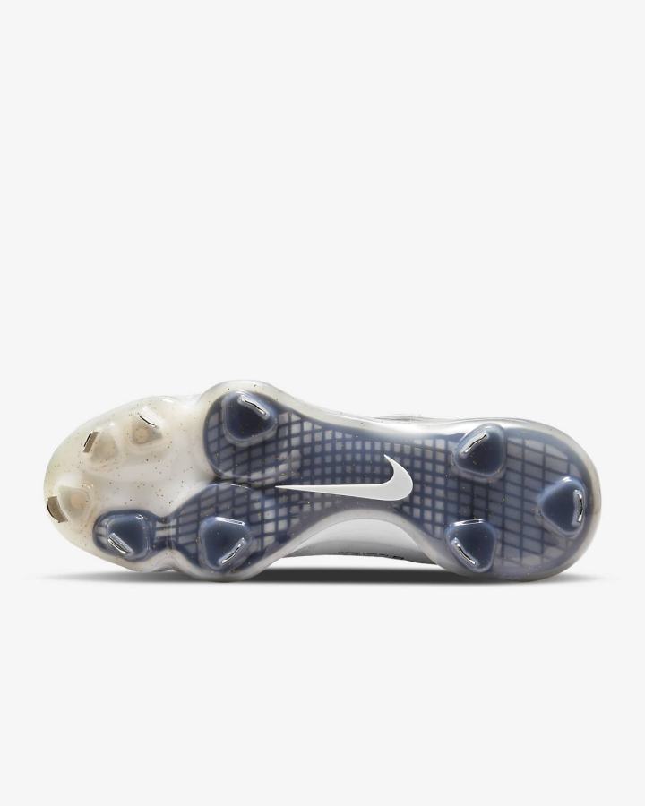Zapatillas de Beisbol Nike Force Zoom Trout 7 Hombre Blancas Negras Metal Doradas | EMNUV-3617