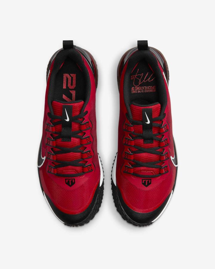 Zapatillas de Beisbol Nike Force Zoom Trout LTD Turf Hombre Rojas Blancas Rojas Claro Negras | ROPJM-5372