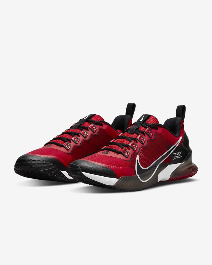 Zapatillas de Beisbol Nike Force Zoom Trout LTD Turf Hombre Rojas Blancas Rojas Claro Negras | ROPJM-5372