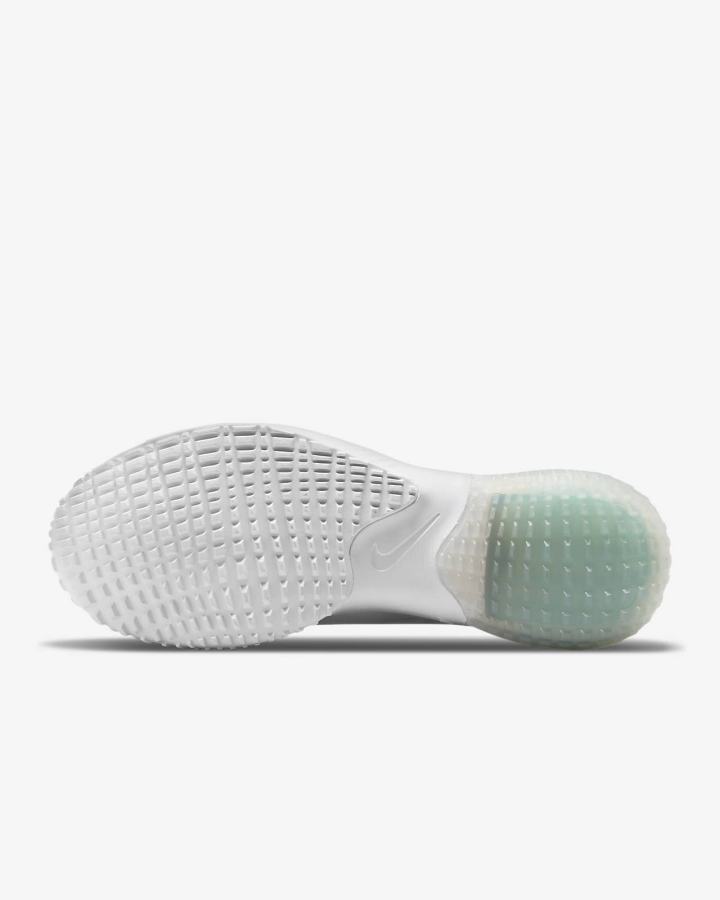Zapatillas de Beisbol Nike Force Zoom Trout LTD Turf Hombre Blancas Gris Turquesa Metal Plateadas | RVQGT-6795