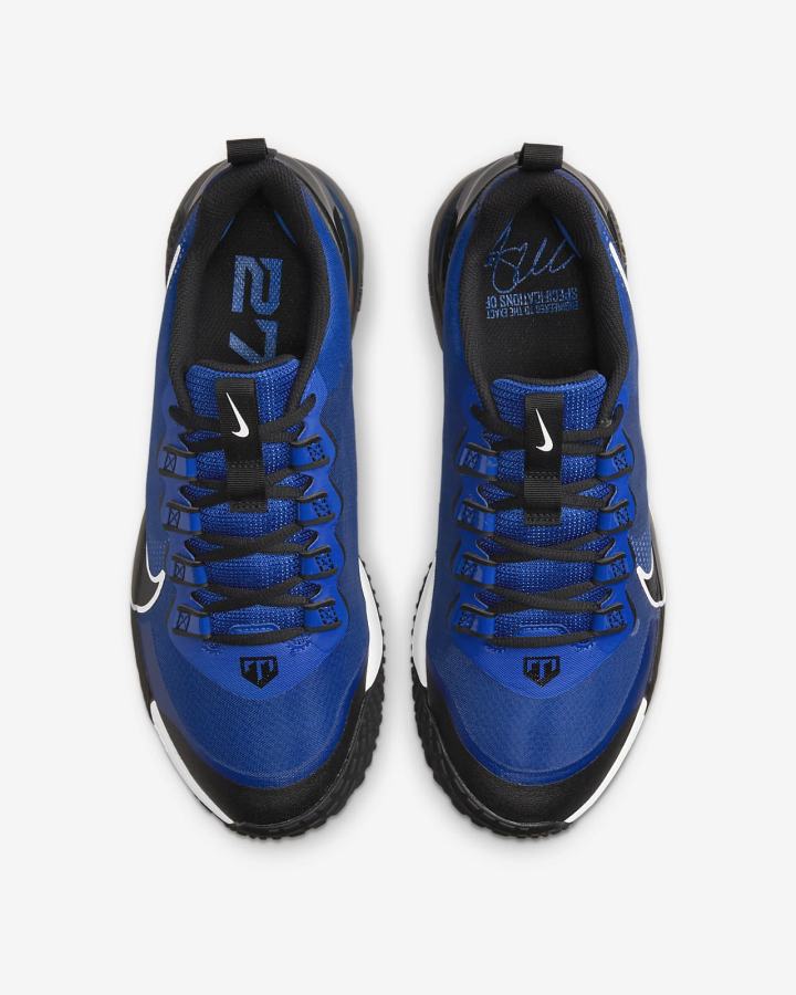 Zapatillas de Beisbol Nike Force Zoom Trout LTD Turf Hombre Azul Real Blancas Azules Negras | SVBKZ-0456