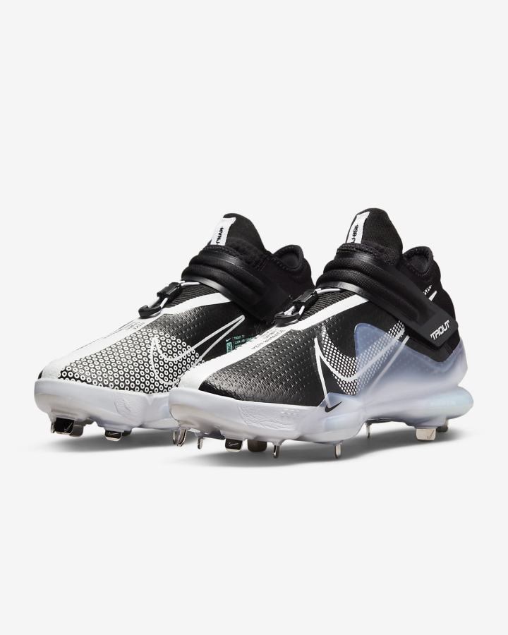 Zapatillas de Beisbol Nike Force Zoom Trout 7 Hombre Negras Turquesa Blancas | UZGQR-5294