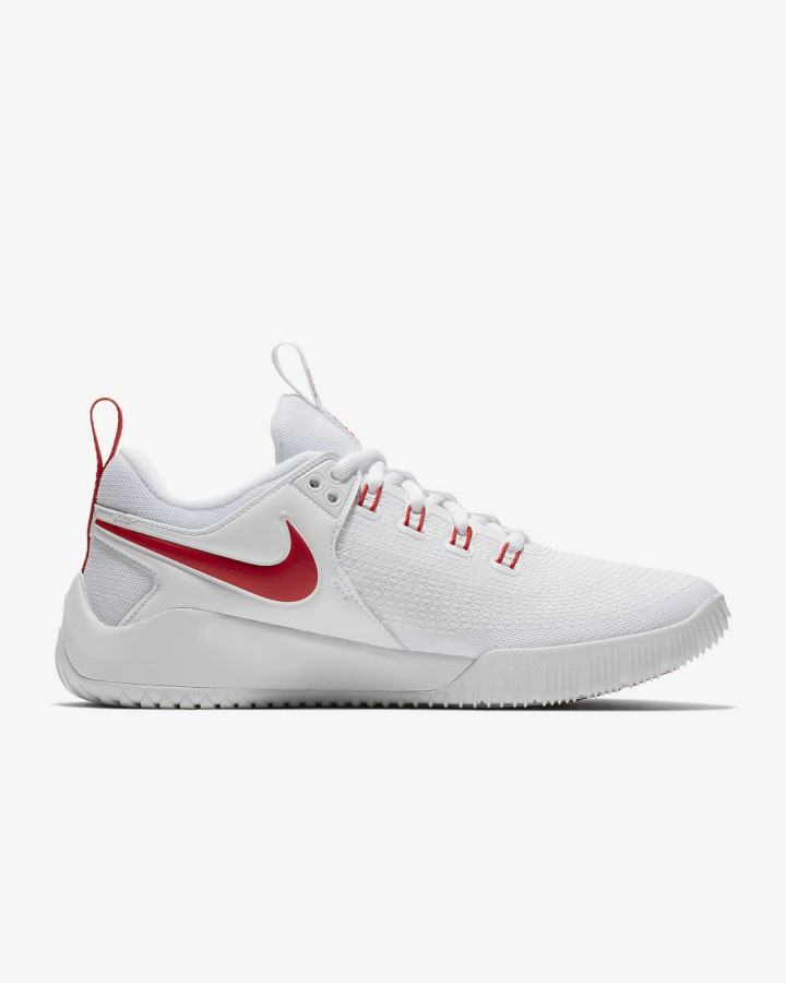 Zapatillas de Voleibol Nike Zoom HyperAce 2 Mujer Blancas Rojas | GOLIX-7253