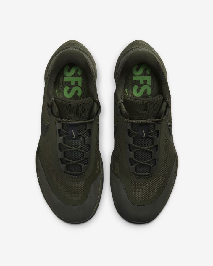 Zapatos De Senderismo Nike React SFB Carbon Low Elite Outdoor Hombre Kaki Verde Oliva Negras | FBTEJ-2813