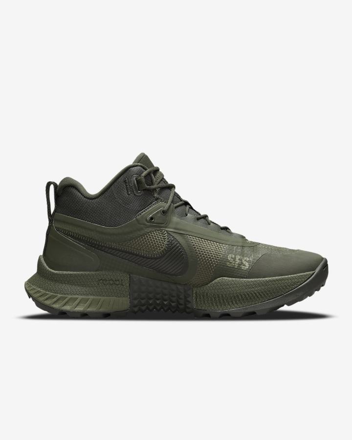 Zapatos De Senderismo Nike React SFB Carbon Elite Outdoor Hombre Kaki Gris Oscuro Negras | NPTJD-5170
