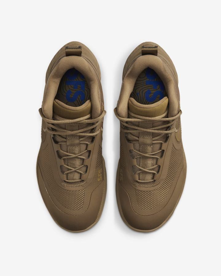 Zapatos De Senderismo Nike React SFB Carbon Elite Outdoor Hombre Marrones | XNERJ-9302
