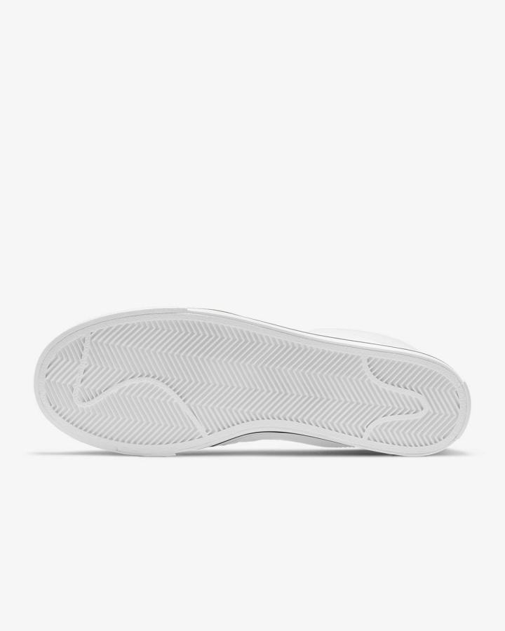 Zapatos Slip On Nike Court Legacy Mujer Blancas Negras | GJTWX-0613