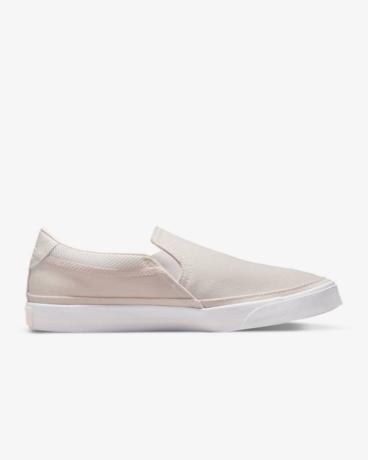 Zapatos Slip On Nike Court Legacy Mujer Rosas Claro Blancas | UAZGL-0736