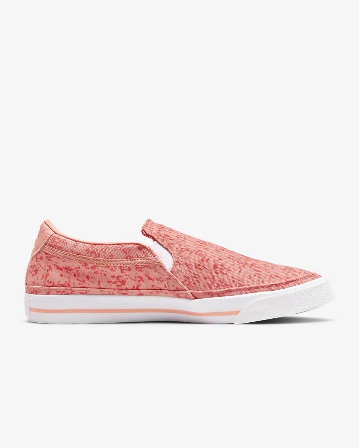 Zapatos Slip On Nike Court Legacy Mujer Blancas | URYEG-9017
