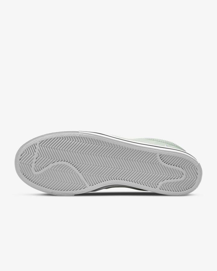 Zapatos Slip On Nike Court Legacy Mujer Negras Blancas | XHZGF-8296