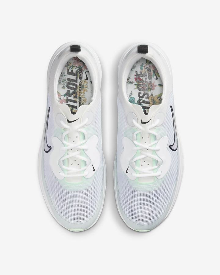 Zapatos de Golf Nike Ace Summerlite Mujer Blancas Plateadas Verde Menta Negras | EYPBK-1849