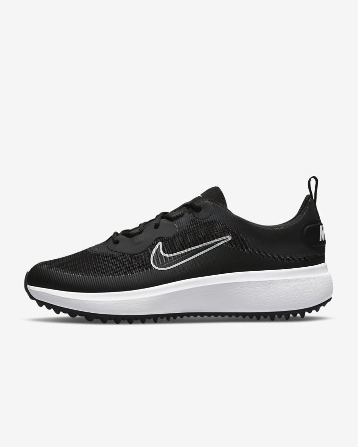 Zapatos de Golf Nike Ace Summerlite Mujer Negras Blancas | MTOSG-4295