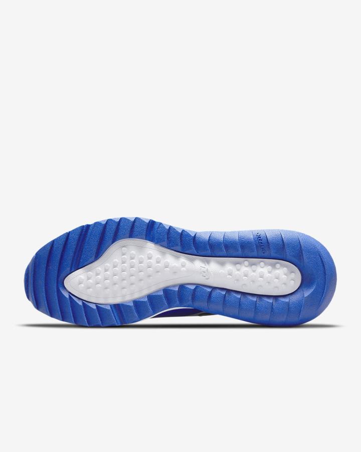 Zapatos de Golf Nike Air Max 270 G Hombre Blancas Azules Plateadas Negras | MFJPQ-3502
