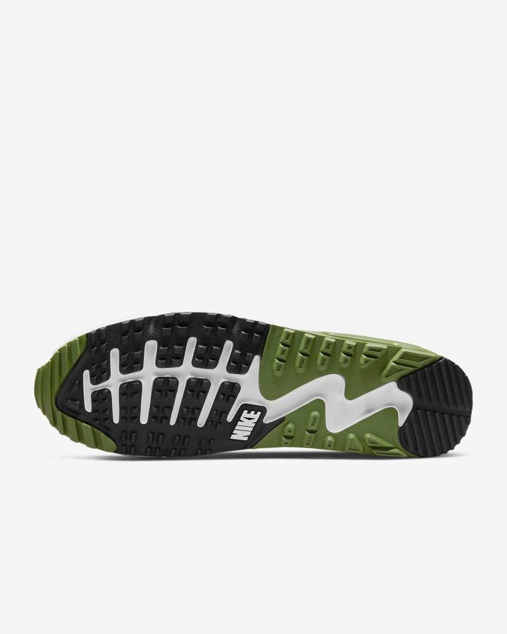 Zapatos de Golf Nike Air Max 90 G Hombre Blancas Gris Claro | TORMF-3517