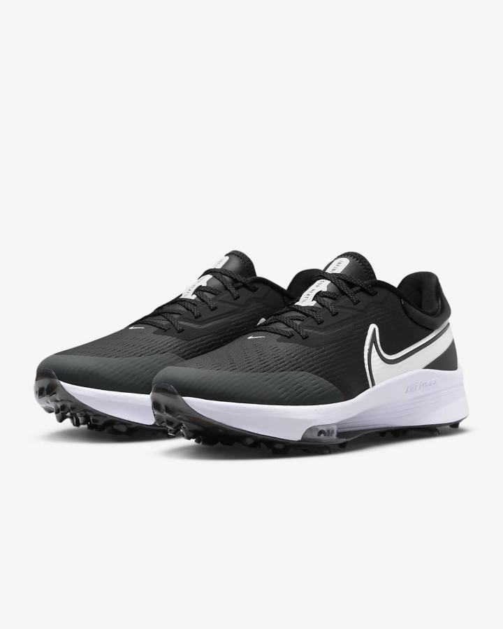 Zapatos de Golf Nike Air Zoom Infinity Tour NEXT% (Wide) Hombre Negras Gris Turquesa Blancas | BIZFT-8367