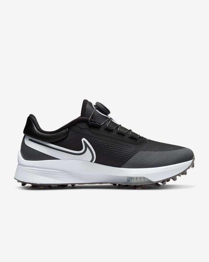 Zapatos de Golf Nike Air Zoom Infinity Tour NEXT% Boa (Wide) Hombre Negras Gris Turquesa Blancas | RNGCQ-8932