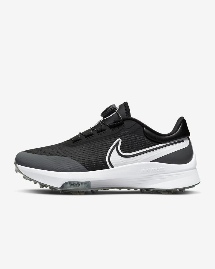 Zapatos de Golf Nike Air Zoom Infinity Tour NEXT% Boa (Wide) Hombre Negras Gris Turquesa Blancas | RNGCQ-8932