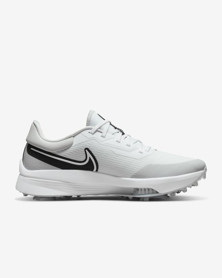 Zapatos de Golf Nike Air Zoom Infinity Tour NEXT% Hombre Blancas Gris Turquesa Negras | YCBGJ-7851