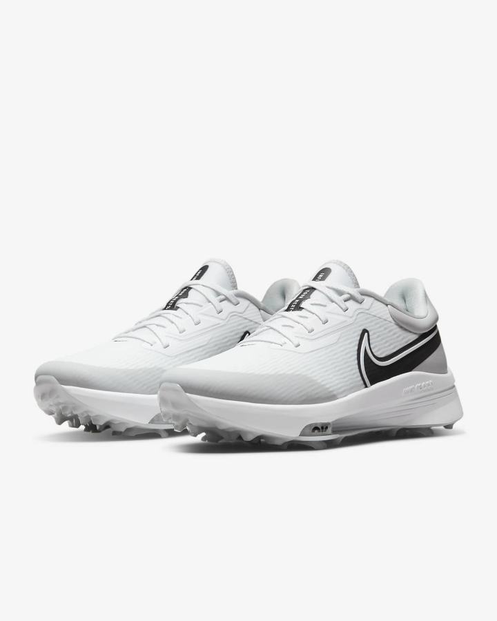 Zapatos de Golf Nike Air Zoom Infinity Tour NEXT% Hombre Blancas Gris Turquesa Negras | YCBGJ-7851